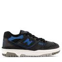 New Balance Unisex BB550 Black/Blue Groove/White - Size 6