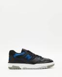 New Balance Unisex BB550 Black/Blue Groove/White - Size 7