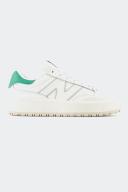 New Balance Unisex CT302 White/Succulent Green - Size 4.5