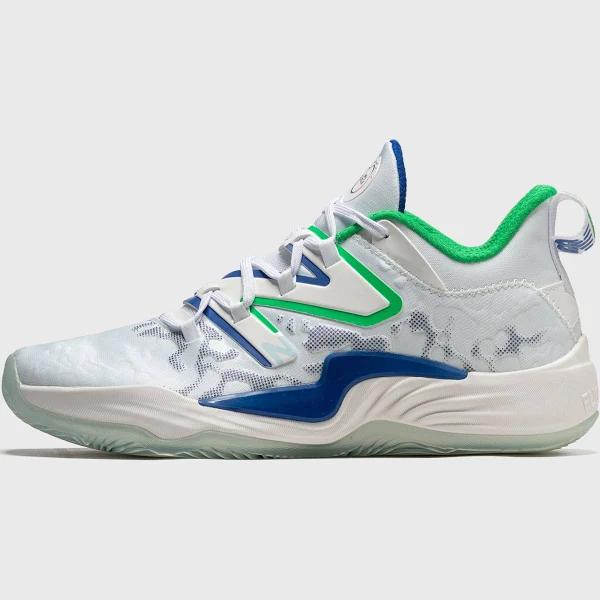 New Balance Unisex Two WXY V3 White/Team Royal/Kelly Green - Size 11.5