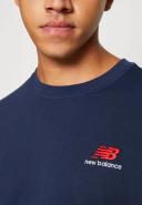 New Balance Unisex Uni-ssentials Cotton T-Shirt Natural Indigo - Size U0