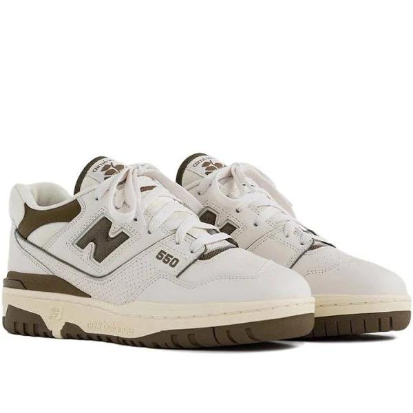 New Balance White 550 Sneakers