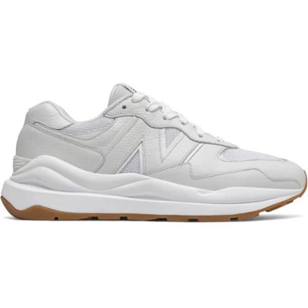 New Balance White 57/40 Sneakers