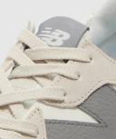 New Balance White & Beige 327 Sneakers
