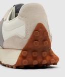 New Balance White & Beige 327 Sneakers