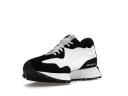 New Balance White & Black 327 Sneakers