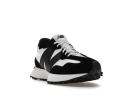New Balance White & Black 327 Sneakers