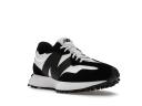 New Balance White & Black 327 Sneakers