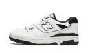 New Balance White & Black 550 Sneakers