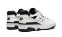 New Balance White & Black 550 Sneakers