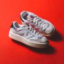 New Balance White & Black CT302 Sneakers