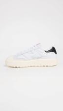 New Balance White & Black CT302 Sneakers