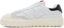 New Balance White & Black CT302 Sneakers