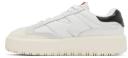 New Balance White & Black CT302 Sneakers