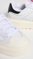 New Balance White & Black CT302 Sneakers