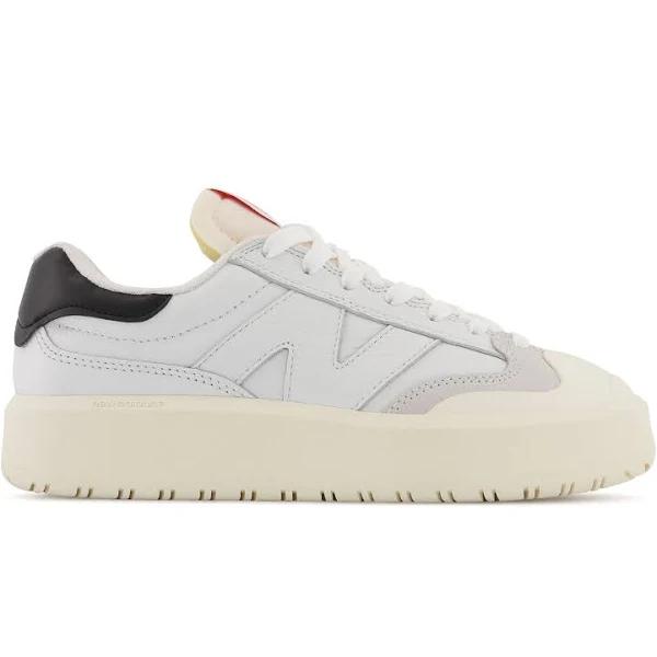 New Balance White & Black CT302 Sneakers