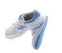 New Balance White & Blue 480 Sneakers