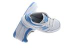 New Balance White & Blue 480 Sneakers