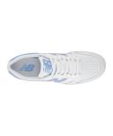 New Balance White & Blue 480 Sneakers