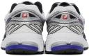 New Balance White & Blue 860v2 Sneakers