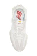 New Balance White & Gray 327 Sneakers