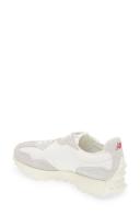 New Balance White & Gray 327 Sneakers