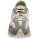 New Balance White & Gray 327 Sneakers