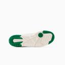 New Balance White & Green 550 Sneakers