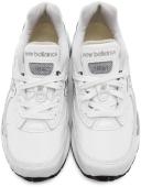New Balance White Made in US 992 Sneakers