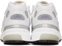 New Balance White Made in US 992 Sneakers