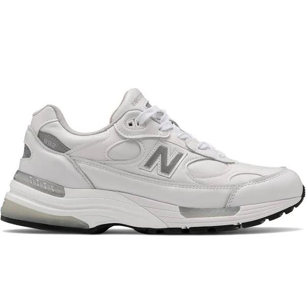 New Balance White Made in US 992 Sneakers