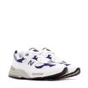New Balance White & Navy Made in US 992 Sneakers