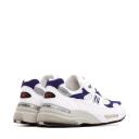 New Balance White & Navy Made in US 992 Sneakers