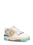 New Balance | Women 550 Leather Sneakers White/Yellow 5