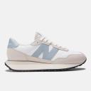 New Balance Women's 237 White/Light Arctic Grey - Size 10