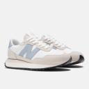 New Balance Women's 237 White/Light Arctic Grey - Size 10