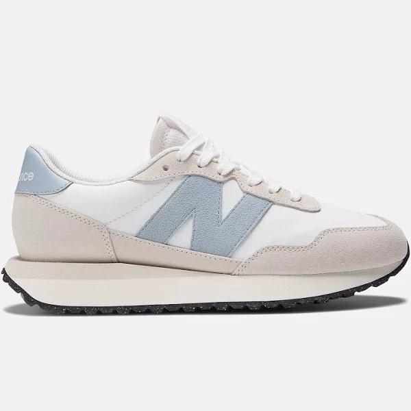 New Balance Women's 237 White/Light Arctic Grey - Size 10
