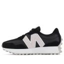 New Balance Women's 327 Black/White/Nimbus Cloud - Size 8