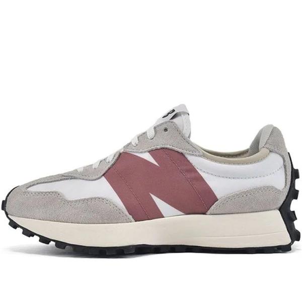 New Balance Women's 327 - Grey/Pink (Size 10.5)
