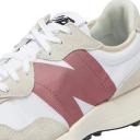 New Balance Women's 327 - Grey/Pink (Size 9)