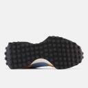 New Balance Women's 327 in Yellow/Blue Suede/Mesh, Size 8 Narrow
