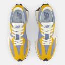 New Balance Women's 327 in Yellow/Blue Suede/Mesh, Size 8 Narrow