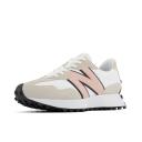 New Balance Women's 327 White/Pink Haze - Size 10