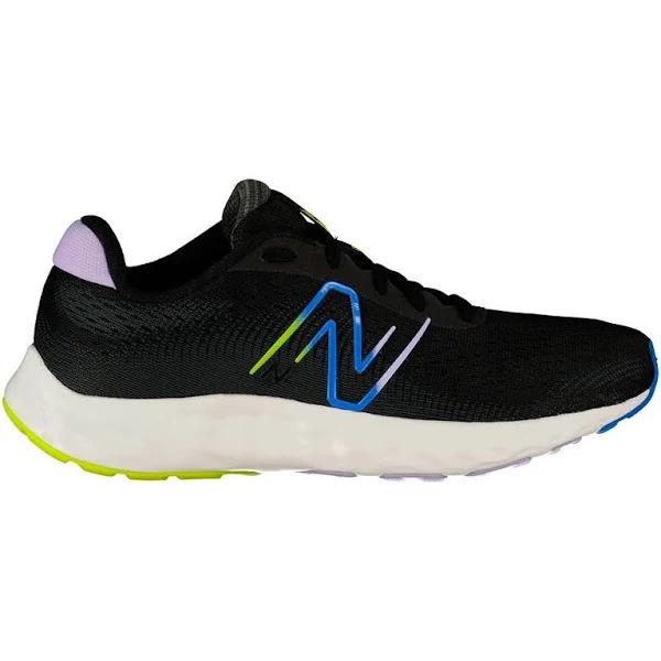 New Balance Women's 520v8 Running Shoe Black/Purple 6.5