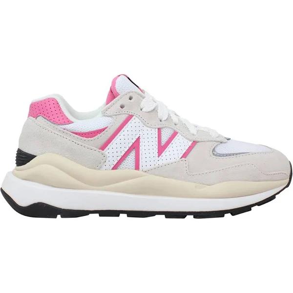 New Balance Women's 57/40 Sea Salt/Sporty Pink - Size 9.5