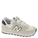 New Balance Women's 574 Beige/Blacktop/Angora - Size 11