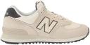 New Balance Women's 574 Beige/Blacktop/Angora - Size 11