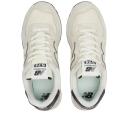 New Balance Women's 574 Beige/Blacktop/Angora - Size 5