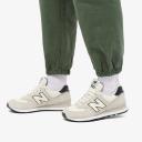 New Balance Women's 574 Beige/Blacktop/Angora - Size 5