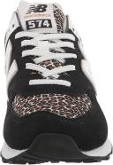 New Balance Women's 574 Black/Beige - Size 5